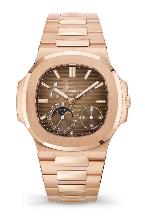 patek philippe nautilus chronograph rose gold watch|most expensive Patek Philippe Nautilus.